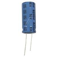 Logo 8200uf-16v condensateur electro.radial 105�16x36mm -yageo- rohs-conform sx016m8200b7f-1840 r