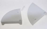 Logo Embouts de visiere g & d blancs qte =2 6541468