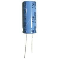 Logo 2200uf-35v condensateur electro.radial 105�16x32mm -yageo- rohs-conform sx035m2200b7f-1632 r
