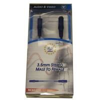 Logo Cordon 3,5mm-jack male / 3,5mm-jack femelle 5m 02-0350-mc-blister