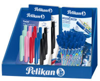 Logo Pelikan pr�sentoir scolaire 812: stylos twist + effaceurs 56605588