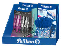 Logo Pelikan pr�sentoir scolaire 814: stylos plume pelikano color 56605601