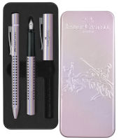 Logo Faber-castell set de stylos grip edition glam, pearl 5661684