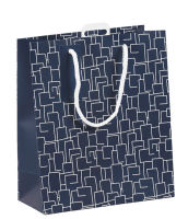 Logo Clairefontaine sachet cadeau 'men in blue', moyen 87002005