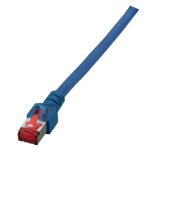 Logo C�ble patch rj45 s/ftp, cat.6, lszh, 50m, bleu k5513.50
