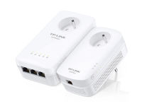 Logo Tp-link av1300 gigabit passthrough powerline ac wi-fi kit 1200mbps powerline data rate line-neutral/line-ground 2x2 mimo ac1200 