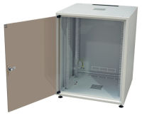 Logo Network cabinet office 18u, 600x600 mm, ral7035 off-1866gr.v1rw