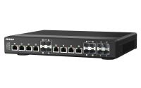 Logo 8 ports 10gbe sfp+/rj45 combo 4 ports 10 gbe sfp+ qsw-im1200-8c