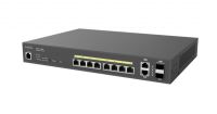 Logo Cloud managed switch 8-port gbe poe.af/at(+) 130w 2xgbe 2xsfp l2 13i a155848