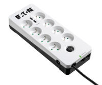 Logo Multiprises parafoudre,10a, eaton protection box, 8 prises fr, avec protection de ligne tel/internet, port usb a157362