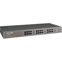 Logo 24-port gigabit switch, 24 10/100/1000m rj45 ports, 1u 19-inch rack-mountable steel case a301011