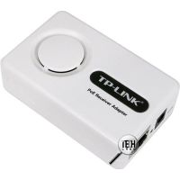 Logo Poe injector adapter, ieee 802.3af compliant, data and power carried over the same cable up to 100 meters, plastic case, pocket 