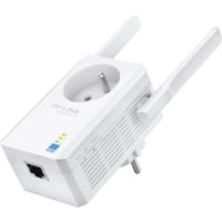 Logo Tl-wa865re / 300mbps wireless n wall plugged range extender with ac passthrough, qualcomm, 2t2r, 2.4ghz, 802.11b/g/n, 1 10/100m 