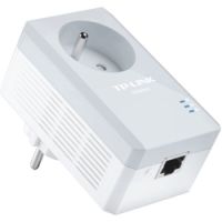 Logo Tl-pa4015p / av600 powerline kit with ac pass through, 500mbps powerline speed,1 port fast ethernet, homeplug av, green powerlin