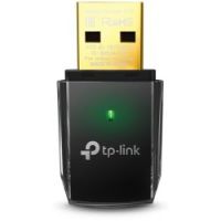 Logo Archer t2u / ac600 wi-fi usb adapter, 1t1r,433mbps at 5ghz + 150mbps at 2.4ghz, 802.11ac/a/b/g/n, usb 2.0,wps button,1 internal 