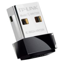 Logo Tl-wn725n / 150mbps wi-fi usb adapter, nano size, 1t1r,  2.4ghz, 802.11b/g/n,usb 2.0, 1 internal antenna a303577