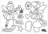 Logo Viva decor kit window color viva kids 'fairy magic' 63700206