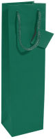 Logo Sigel sac  bouteille, vernis mat, pour une bouteille, bleu 8203799