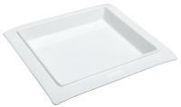 Logo Bahlsen plateau de service anna-dora, porcelaine, blanc 9506677