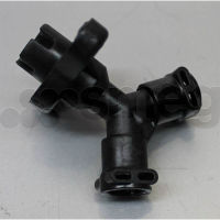 Logo Raccord tuyau noir 2 voies h545166