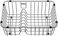 Logo Panier � vaisselle avec int�gr� support assiettes acier inoxydable metra 9 231696