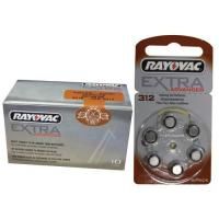 Logo V312 1,4v-180ma zinc-air pile bouton bl6.varta extra advanced 1920713