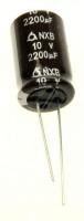 Logo A/s-c elec:nxb 10v 2200uf ?13x20mm y19228