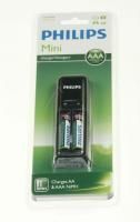 Logo Mini chargeur de piles,inclus 2 x aaa f157405
