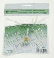Logo Kit brosses aspirateur (x4) alternative pour roomba serie 500/600/700 f60085