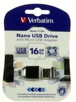 Logo Usb drive 2.0 nano cle nano usb drive 2.0 ,16gb store n + adaptateur f553079