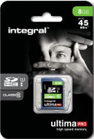 Logo Integral, produit r�f�rence : sdhc 8 gb-cl 10/45