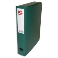 Logo Bote de classement dos de 6 cm, en polypropylne 7/10e vert 528670
