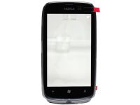 Logo Nokia lumia 610 frontcover mit touchscreen black 11871
