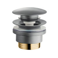Logo Bonde lavabo up&down laiton nf metal brosse 5-55 mm vidage - ud42577 m�tal bross�
