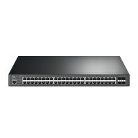 Logo Tp-link jetstream 52-port gigabit and 4-port 10ge sfp+ l2+ managed switch with 48-port poe+ 4576187