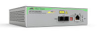 Logo Allied two-port fast ethernet power over ethernet switch 100tx poe+ to 100fx sc media converter multi-region ac adapter us/jp uk