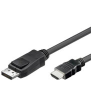 Logo C�ble de connexion displayport 1.1 vers hdmi, noir, 1 m icoc-dsp-h-010
