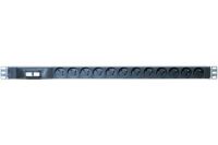 Logo Multiprise rackable 19'' verticale 0 u 12 prises + disjoncteur 808913