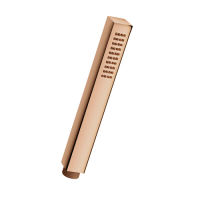 Logo Douchette monojet anticalcaire carre metal brosse hydrotherapie - pd11477 m�tal bross�