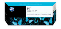 Logo Hp 91 original ink cartridge c9466a light grey standard capacity 775ml 1-pack with vivera ink cartridge 1347965