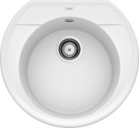 Logo Evier blancorondoval 45 pdur blanc manu 515671