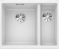 Logo Evier blanco subline 340/160-u pdur blanc gdcgau manu inf 523552