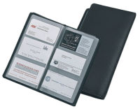 Logo Alassio protge-cartes de visite, pour 120 cartes, cuir 59447826