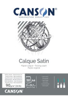 Logo Canson bloc papier calque satin, a4, 90 g/m2 5297380
