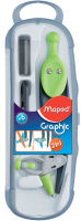 Logo Maped bo�te de compas graphic 360 degr�s, avec anneau 82519143