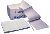 Logo Elve papier listing en continu, 380 mm x 11' (27,94 cm) 83501578