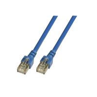 Logo C�ble patch rj45 sf/utp, cat.5e, pvc, cca, 25,0 m, bleu k5459.25