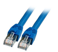 Logo C�ble patch rj45 s/ftp, cat.8.1, bc, lszh, 10m, bleu k5528bl.10