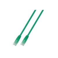 Logo C�ble patch rj45 u/utp, cat.6, pvc, cca, 3m, vert k8100gn.3
