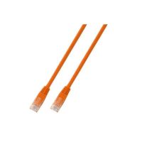 Logo C�ble patch rj45 u/utp, cat.6, pvc, cca, 5m, orange k8100or.5